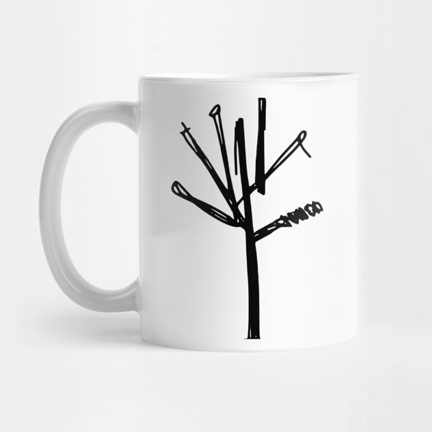 Tree by AI Basquiat by xam